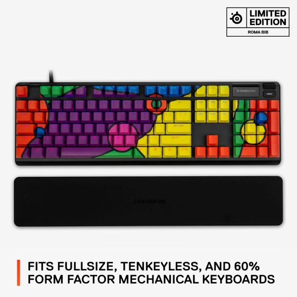 SteelSeries Keycaps — Limited Edition Artist Collaboration — Roma Bib — Double Shot Pudding — Durable PBT Thermoplastic — Compatible with a Wide Range of Mechanical Keyboards — Special Artwork - Image 3
