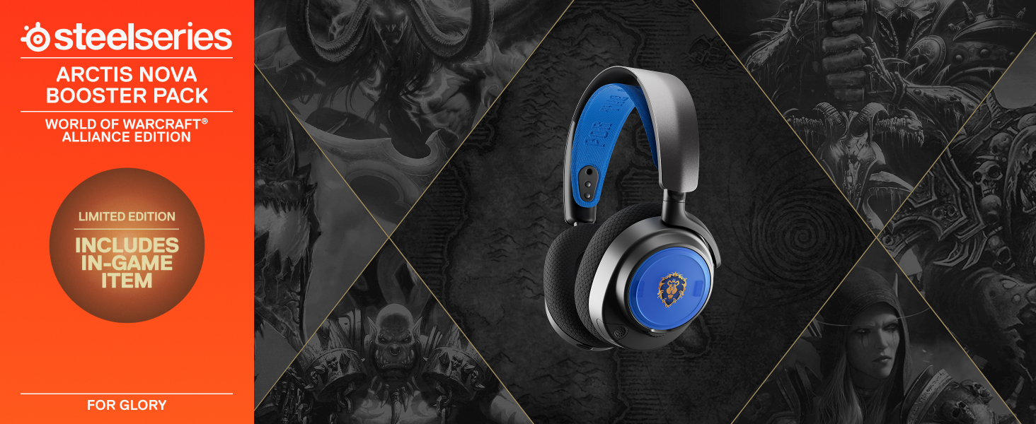Arctis Nova Booster World of Warcraft Edition