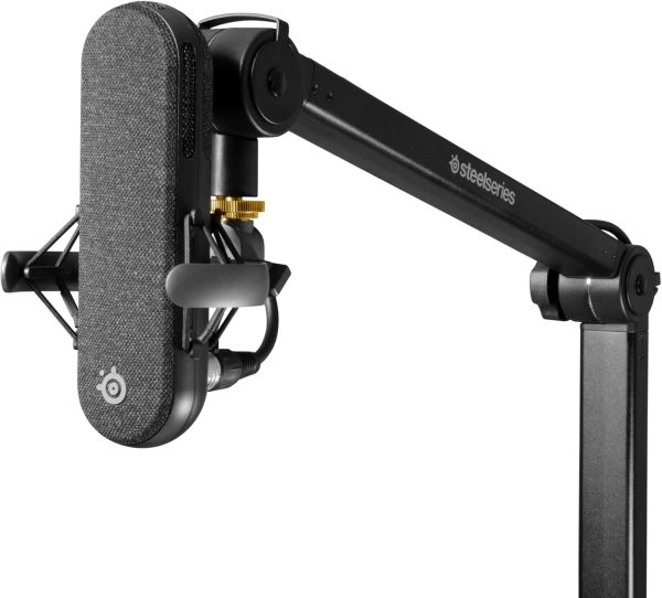 SteelSeries Alias USB Mic for PC — 3x Bigger Capsule for Gaming, Streaming and Podcasting — Sonar for Streamers Audio Software — AI Noise Cancelling — LED Mute & Level Monitoring — Shock Mount - Image 20
