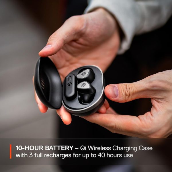Arctis GameBuds for Xbox/PC/PS5/Switch/Mobile — Quick-Switch 2.4GHz + Bluetooth 5.3 — Active Noise Cancelling — Mobile App w/Sound Presets — Water Resistant IP55 — 40H Battery with Qi Charging Case - Image 17