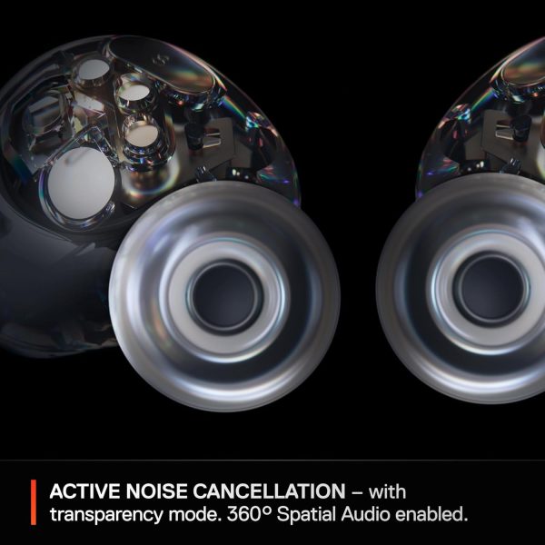 Arctis GameBuds for Xbox/PC/PS5/Switch/Mobile — Quick-Switch 2.4GHz + Bluetooth 5.3 — Active Noise Cancelling — Mobile App w/Sound Presets — Water Resistant IP55 — 40H Battery with Qi Charging Case - Image 18