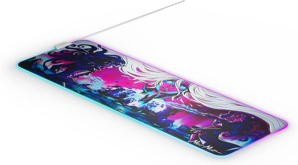 SteelSeries QcK Gaming Mouse Pad - Medium Cloth - Optimized For Gaming Sensors - Image 8