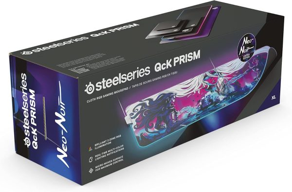 SteelSeries QcK Gaming Mouse Pad - Medium Cloth - Optimized For Gaming Sensors - Image 11