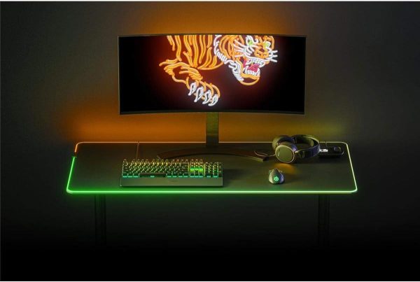 SteelSeries QcK Gaming Mouse Pad - Medium Cloth - Optimized For Gaming Sensors - Image 38