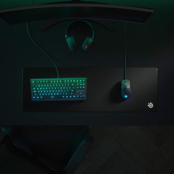 SteelSeries QcK Gaming Mouse Pad - Medium Cloth - Optimized For Gaming Sensors - Image 40