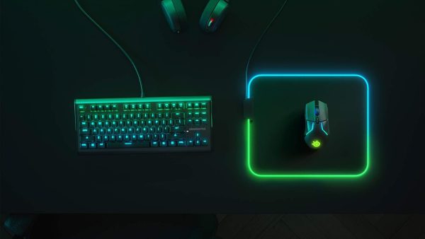 SteelSeries QcK Gaming Mouse Pad - Medium Cloth - Optimized For Gaming Sensors - Image 49