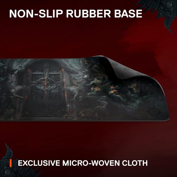SteelSeries QcK Gaming Mouse Pad - Medium Cloth - Optimized For Gaming Sensors - Image 60