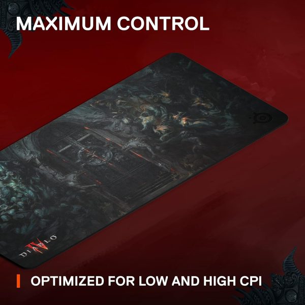 SteelSeries QcK Gaming Mouse Pad - Medium Cloth - Optimized For Gaming Sensors - Image 61