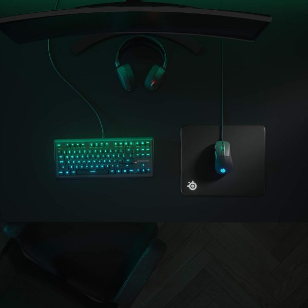SteelSeries QcK Gaming Mouse Pad - Medium Cloth - Optimized For Gaming Sensors - Image 63