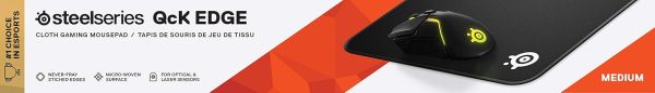SteelSeries QcK Gaming Mouse Pad - Medium Cloth - Optimized For Gaming Sensors - Image 69