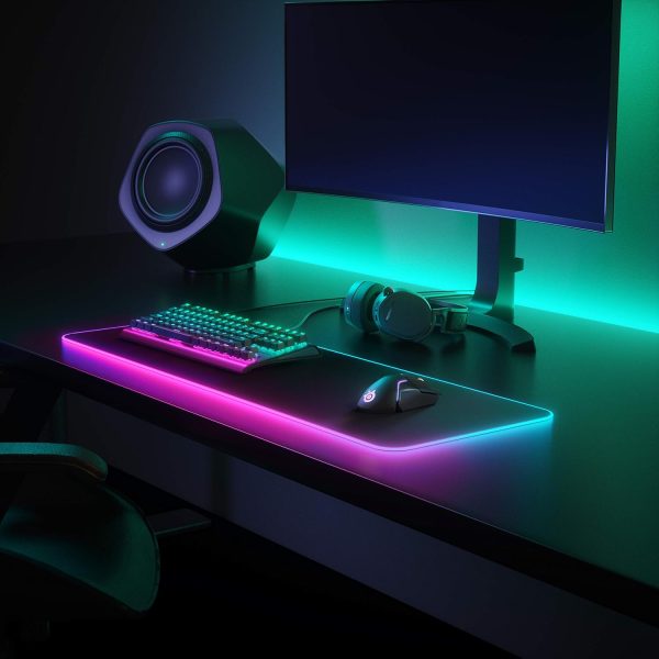 SteelSeries QcK Gaming Mouse Pad - Medium Cloth - Optimized For Gaming Sensors - Image 79