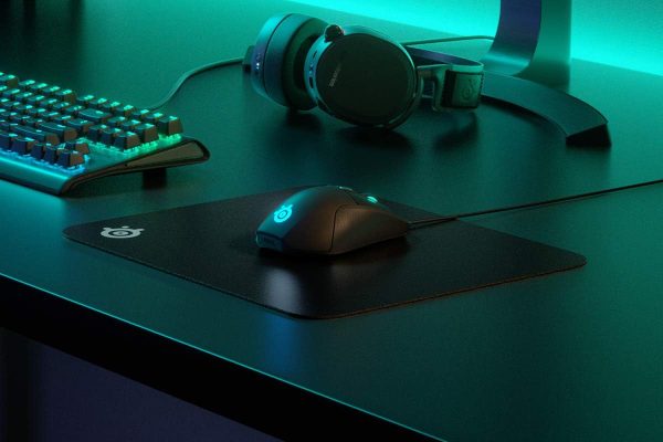 SteelSeries QcK Gaming Mouse Pad - Medium Cloth - Optimized For Gaming Sensors - Image 88