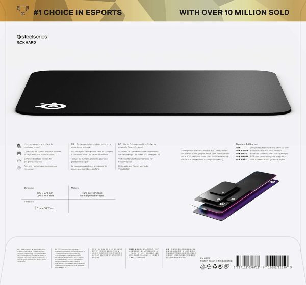 SteelSeries QcK Gaming Mouse Pad - Medium Cloth - Optimized For Gaming Sensors - Image 92