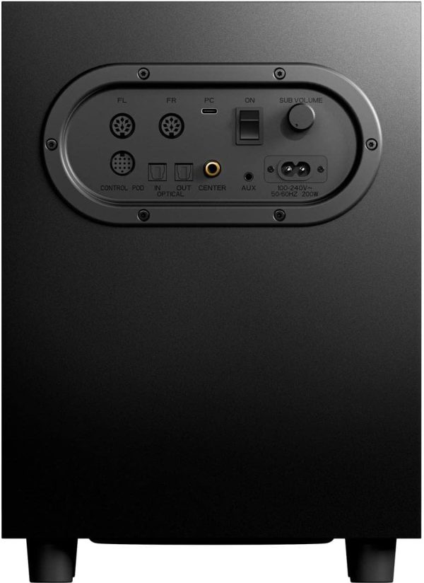 SteelSeries Arena 9 Illuminated 5.1 Desktop Gaming Speakers – 5.1 USB Surround Sound – Wireless Rear Speakers – 2-Way Speaker Design – Subwoofer – RGB Light, Bluetooth – PC, PlayStation, Mobile, Mac - Image 4