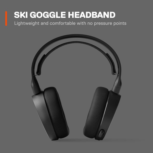SteelSeries Arctis Nova 1 Multi-System Gaming Headset — Hi-Fi Drivers — 360° Spatial Audio — Comfort Design — Durable — Ultra Lightweight — Noise-Cancelling Mic — PC, PS5/PS4, Switch, Xbox - White - Image 12