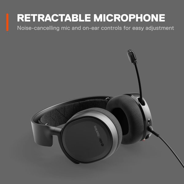 SteelSeries Arctis Nova 1 Multi-System Gaming Headset — Hi-Fi Drivers — 360° Spatial Audio — Comfort Design — Durable — Ultra Lightweight — Noise-Cancelling Mic — PC, PS5/PS4, Switch, Xbox - White - Image 13