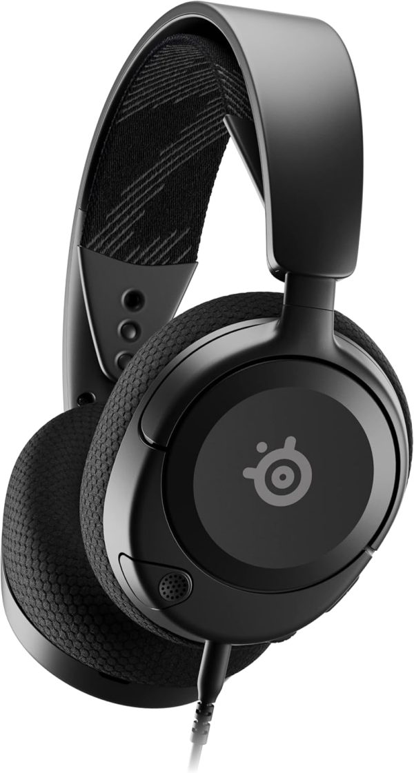 SteelSeries Arctis Nova 1 Multi-System Gaming Headset — Hi-Fi Drivers — 360° Spatial Audio — Comfort Design — Durable — Ultra Lightweight — Noise-Cancelling Mic — PC, PS5/PS4, Switch, Xbox - White - Image 20