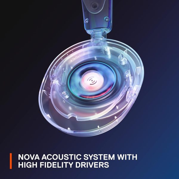 SteelSeries Arctis Nova 1 Multi-System Gaming Headset — Hi-Fi Drivers — 360° Spatial Audio — Comfort Design — Durable — Ultra Lightweight — Noise-Cancelling Mic — PC, PS5/PS4, Switch, Xbox - White - Image 24