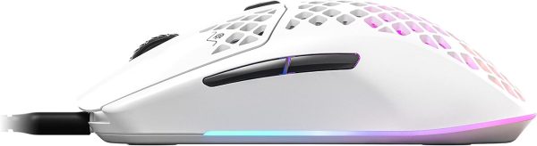SteelSeries Aerox 3 - Holey RGB Gaming Mouse - Ultra-lightweight Water Resistant Design - 8,500 DPI TrueMove Core Optical Sensor - Onyx - Image 15